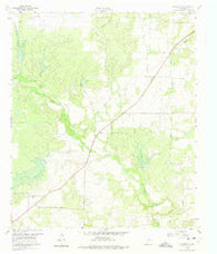 Coleman NE Texas Historical topographic map, 1:24000 scale, 7.5 X 7.5 Minute, Year 1960