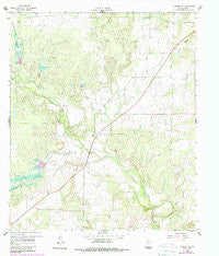 Coleman NE Texas Historical topographic map, 1:24000 scale, 7.5 X 7.5 Minute, Year 1960