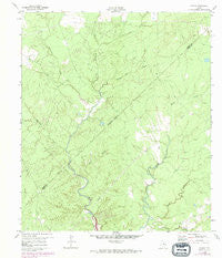 Colita Texas Historical topographic map, 1:24000 scale, 7.5 X 7.5 Minute, Year 1960