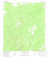 Colita Texas Historical topographic map, 1:24000 scale, 7.5 X 7.5 Minute, Year 1960