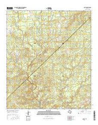 Colita Texas Current topographic map, 1:24000 scale, 7.5 X 7.5 Minute, Year 2016