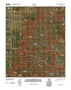 Collett Springs Texas Historical topographic map, 1:24000 scale, 7.5 X 7.5 Minute, Year 2010