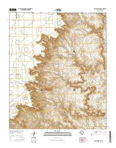 Collett Springs Texas Current topographic map, 1:24000 scale, 7.5 X 7.5 Minute, Year 2016