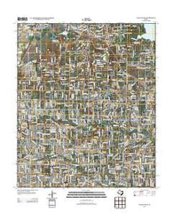 Colleyville Texas Historical topographic map, 1:24000 scale, 7.5 X 7.5 Minute, Year 2012