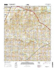Colleyville Texas Current topographic map, 1:24000 scale, 7.5 X 7.5 Minute, Year 2016