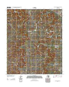 Collins Creek Texas Historical topographic map, 1:24000 scale, 7.5 X 7.5 Minute, Year 2012