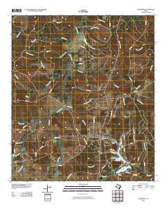 Colmesneil Texas Historical topographic map, 1:24000 scale, 7.5 X 7.5 Minute, Year 2010