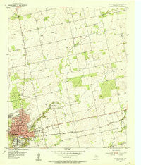 Colorado City Texas Historical topographic map, 1:24000 scale, 7.5 X 7.5 Minute, Year 1952