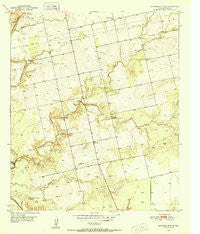 Colorado City SE Texas Historical topographic map, 1:24000 scale, 7.5 X 7.5 Minute, Year 1950