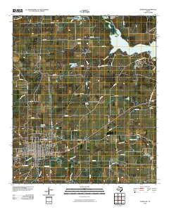 Comanche Texas Historical topographic map, 1:24000 scale, 7.5 X 7.5 Minute, Year 2010