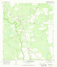 Comanche Hills Texas Historical topographic map, 1:24000 scale, 7.5 X 7.5 Minute, Year 1965