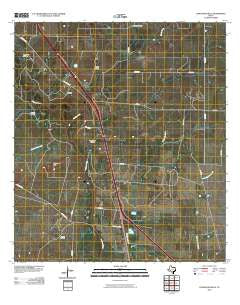 Comanche Hills Texas Historical topographic map, 1:24000 scale, 7.5 X 7.5 Minute, Year 2010