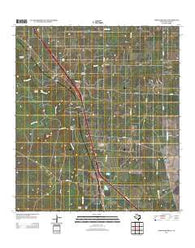 Comanche Hills Texas Historical topographic map, 1:24000 scale, 7.5 X 7.5 Minute, Year 2012