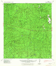 Cometa Texas Historical topographic map, 1:62500 scale, 15 X 15 Minute, Year 1940