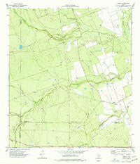 Cometa Texas Historical topographic map, 1:24000 scale, 7.5 X 7.5 Minute, Year 1974