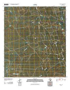 Cometa Texas Historical topographic map, 1:24000 scale, 7.5 X 7.5 Minute, Year 2010