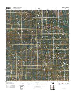 Cometa Texas Historical topographic map, 1:24000 scale, 7.5 X 7.5 Minute, Year 2012