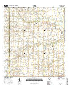 Cometa Texas Current topographic map, 1:24000 scale, 7.5 X 7.5 Minute, Year 2016