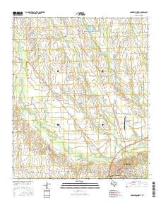 Commerce North Texas Current topographic map, 1:24000 scale, 7.5 X 7.5 Minute, Year 2016