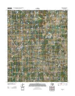 Como Texas Historical topographic map, 1:24000 scale, 7.5 X 7.5 Minute, Year 2013
