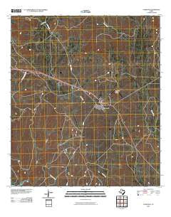 Comstock Texas Historical topographic map, 1:24000 scale, 7.5 X 7.5 Minute, Year 2010