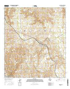 Comstock Texas Current topographic map, 1:24000 scale, 7.5 X 7.5 Minute, Year 2016