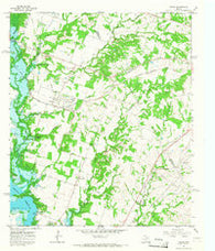Comyn Texas Historical topographic map, 1:24000 scale, 7.5 X 7.5 Minute, Year 1965