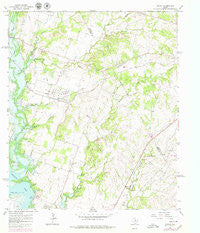 Comyn Texas Historical topographic map, 1:24000 scale, 7.5 X 7.5 Minute, Year 1965