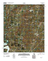 Comyn Texas Historical topographic map, 1:24000 scale, 7.5 X 7.5 Minute, Year 2010