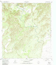 Concan Texas Historical topographic map, 1:24000 scale, 7.5 X 7.5 Minute, Year 1960