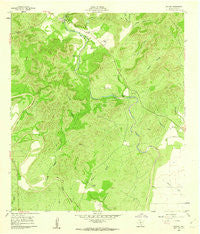 Concan Texas Historical topographic map, 1:24000 scale, 7.5 X 7.5 Minute, Year 1960