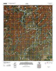 Concan Texas Historical topographic map, 1:24000 scale, 7.5 X 7.5 Minute, Year 2010