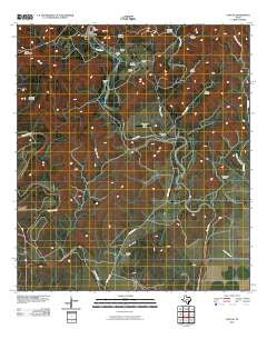 Concan Texas Historical topographic map, 1:24000 scale, 7.5 X 7.5 Minute, Year 2010