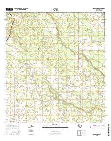 Concepcion NW Texas Current topographic map, 1:24000 scale, 7.5 X 7.5 Minute, Year 2016