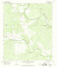 Concho Texas Historical topographic map, 1:24000 scale, 7.5 X 7.5 Minute, Year 1967