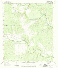 Concho Texas Historical topographic map, 1:24000 scale, 7.5 X 7.5 Minute, Year 1967