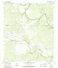 Concho Texas Historical topographic map, 1:24000 scale, 7.5 X 7.5 Minute, Year 1967