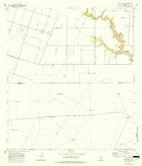 Concordia Texas Historical topographic map, 1:24000 scale, 7.5 X 7.5 Minute, Year 1969