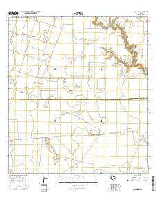 Concordia Texas Current topographic map, 1:24000 scale, 7.5 X 7.5 Minute, Year 2016