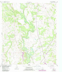 Concrete Texas Historical topographic map, 1:24000 scale, 7.5 X 7.5 Minute, Year 1960