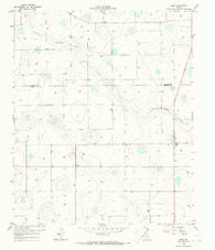 Cone Texas Historical topographic map, 1:24000 scale, 7.5 X 7.5 Minute, Year 1965