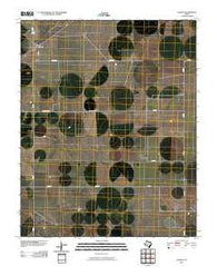 Conlen Texas Historical topographic map, 1:24000 scale, 7.5 X 7.5 Minute, Year 2010