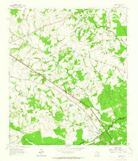 Connor Texas Historical topographic map, 1:24000 scale, 7.5 X 7.5 Minute, Year 1962
