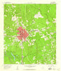 Conroe Texas Historical topographic map, 1:24000 scale, 7.5 X 7.5 Minute, Year 1958