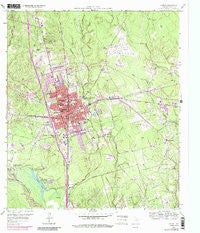 Conroe Texas Historical topographic map, 1:24000 scale, 7.5 X 7.5 Minute, Year 1958