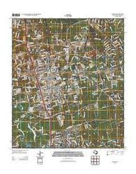 Conroe Texas Historical topographic map, 1:24000 scale, 7.5 X 7.5 Minute, Year 2013