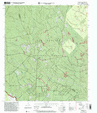 Conroe NE Texas Historical topographic map, 1:24000 scale, 7.5 X 7.5 Minute, Year 1997