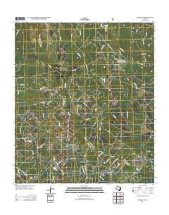 Conroe NE Texas Historical topographic map, 1:24000 scale, 7.5 X 7.5 Minute, Year 2013