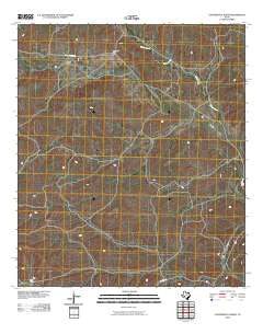 Continental Ranch Texas Historical topographic map, 1:24000 scale, 7.5 X 7.5 Minute, Year 2010