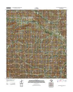 Continental Ranch Texas Historical topographic map, 1:24000 scale, 7.5 X 7.5 Minute, Year 2012